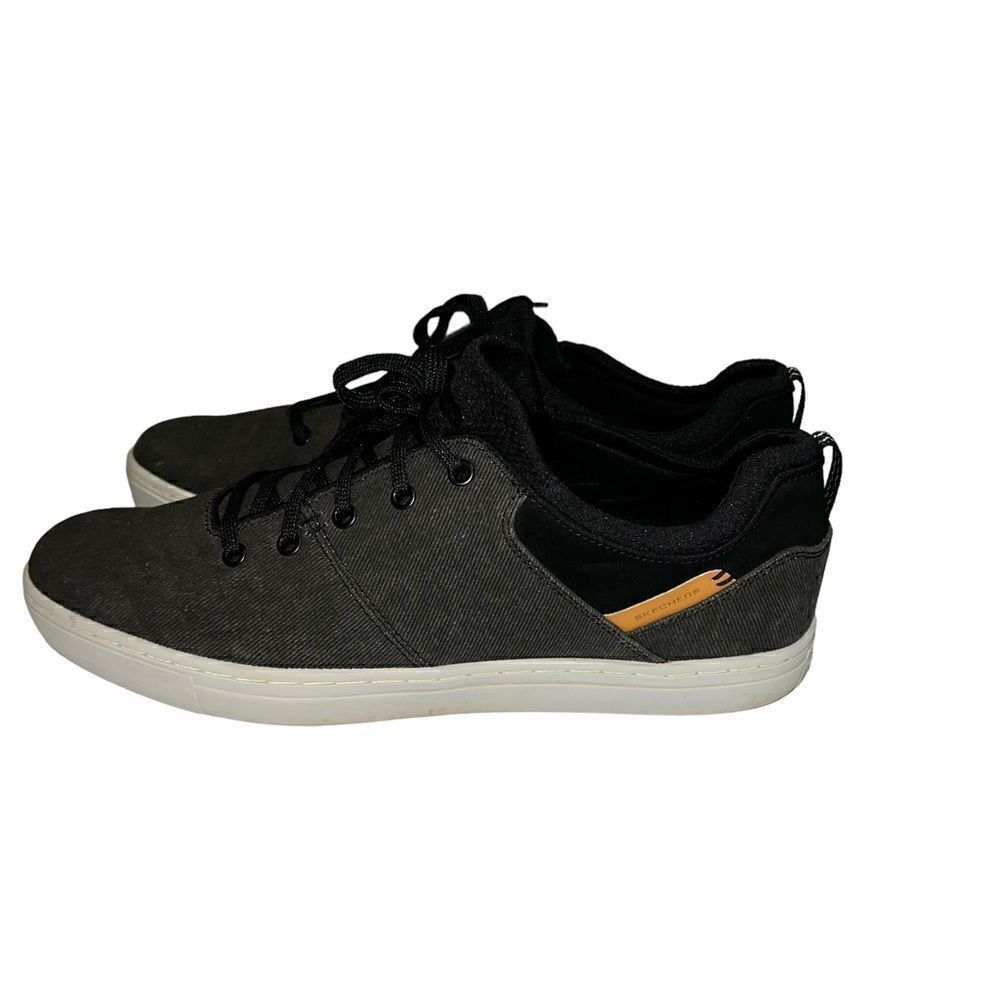 Sketchers Alven-Ravago Men’s Sneakers Black Size 14 Air Cooled Memory